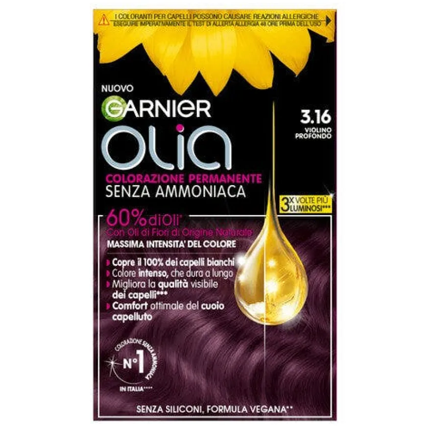 Garnier Olia Colorazione Capelli 3.16 Violino Profondo