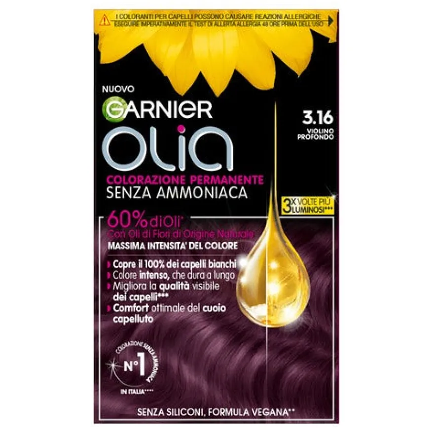 Garnier Olia Colorazione Capelli 3.16 Violino Profondo
