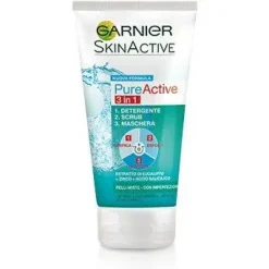 Garnier Pure Active Gel Detergente 3In1 188ml