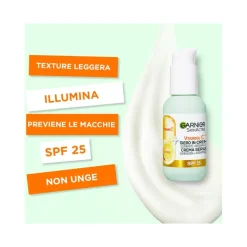 Garnier Siero In Crema Vitamin C Effetto Idratante E Illuminante Viso 50ml