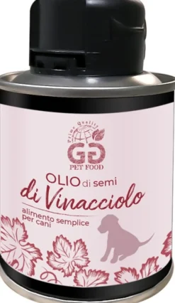 G&G Pet Food Olio Di Semi Di Vinacciolo Per Cani 100ml