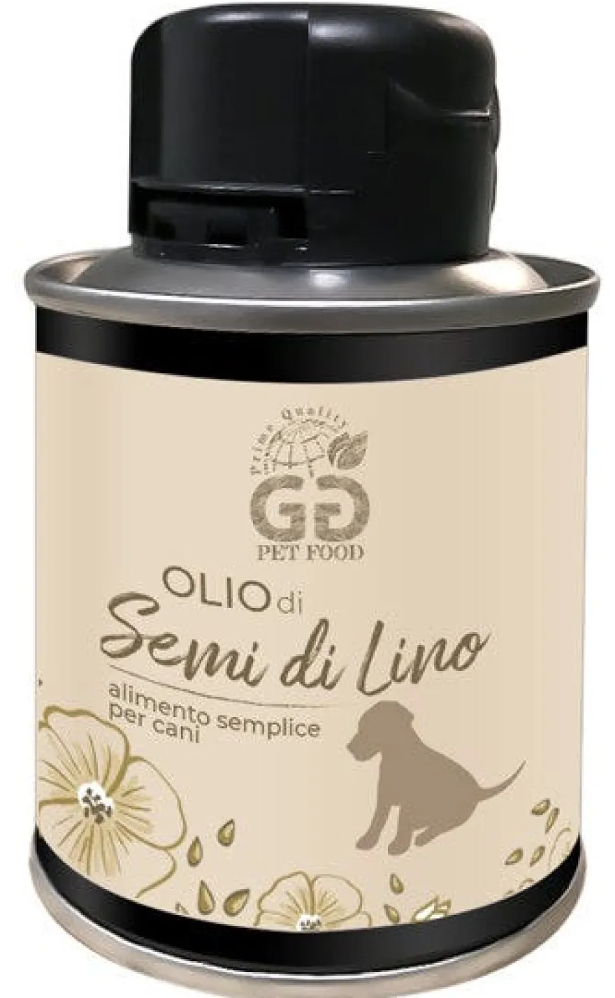 G&G Pet Food Olio Semi Di Lino Per Cani 100ml
