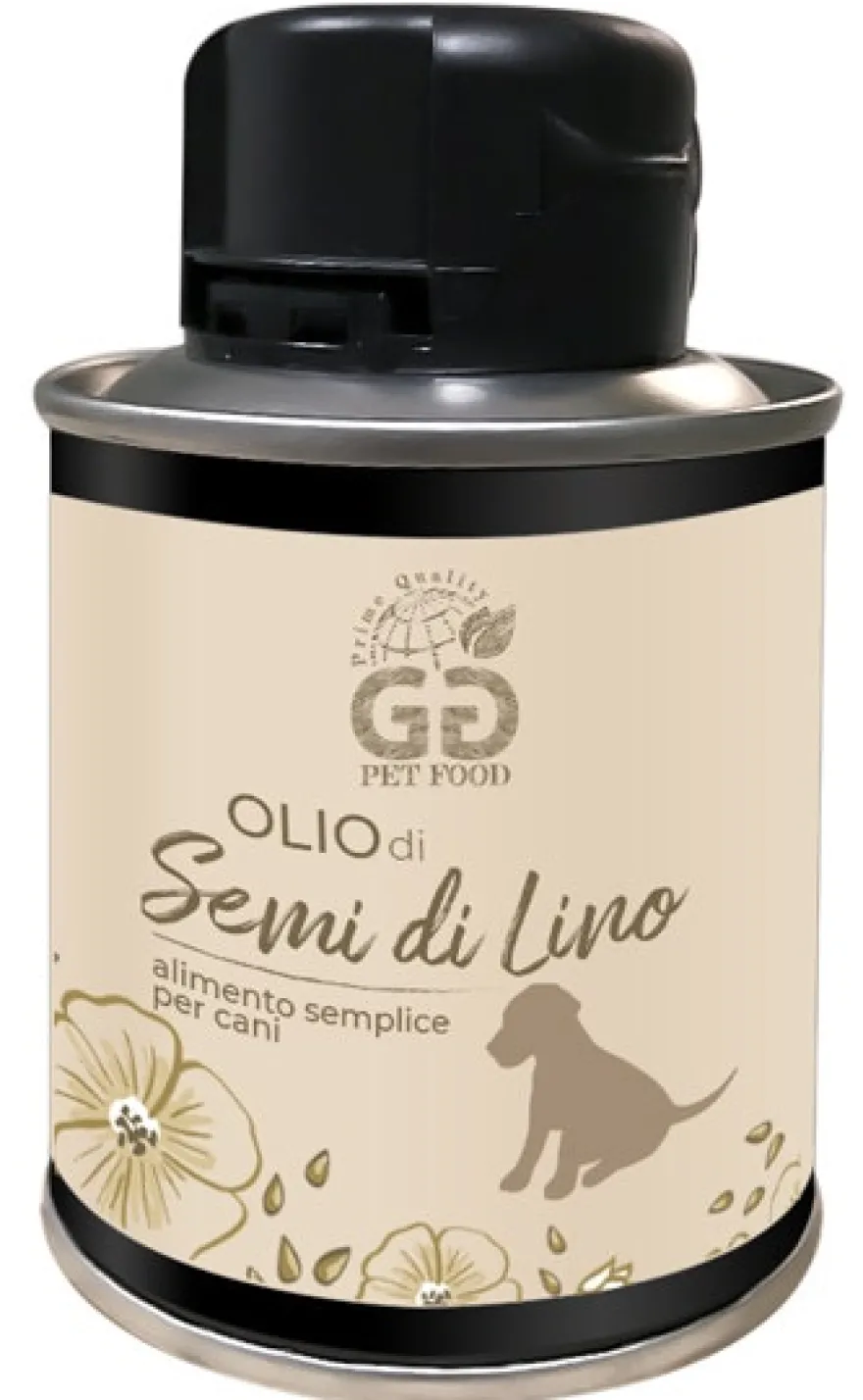 G&G Pet Food Olio Semi Di Lino Per Cani 100ml