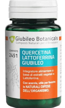 Giubileo Botanicals Querciatina Lattoferrina Giubileo 30 Compresse