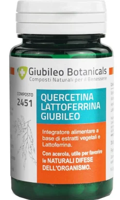Giubileo Botanicals Querciatina Lattoferrina Giubileo 30 Compresse