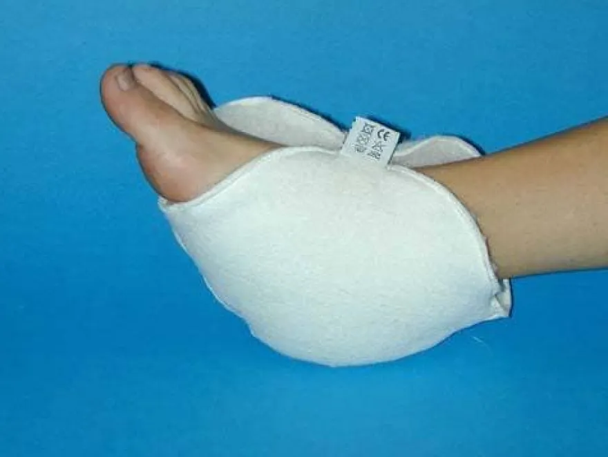 Gomitiera/ Talloniera In Vello Sintetico Per La Prevenzione Delle Piaghe Da Decubito Fissaggio in Velcro