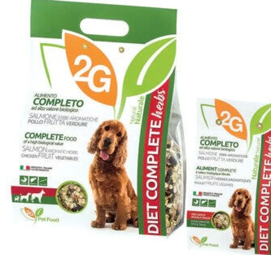 2G PET FOOD DIET COM HERBS 2KG