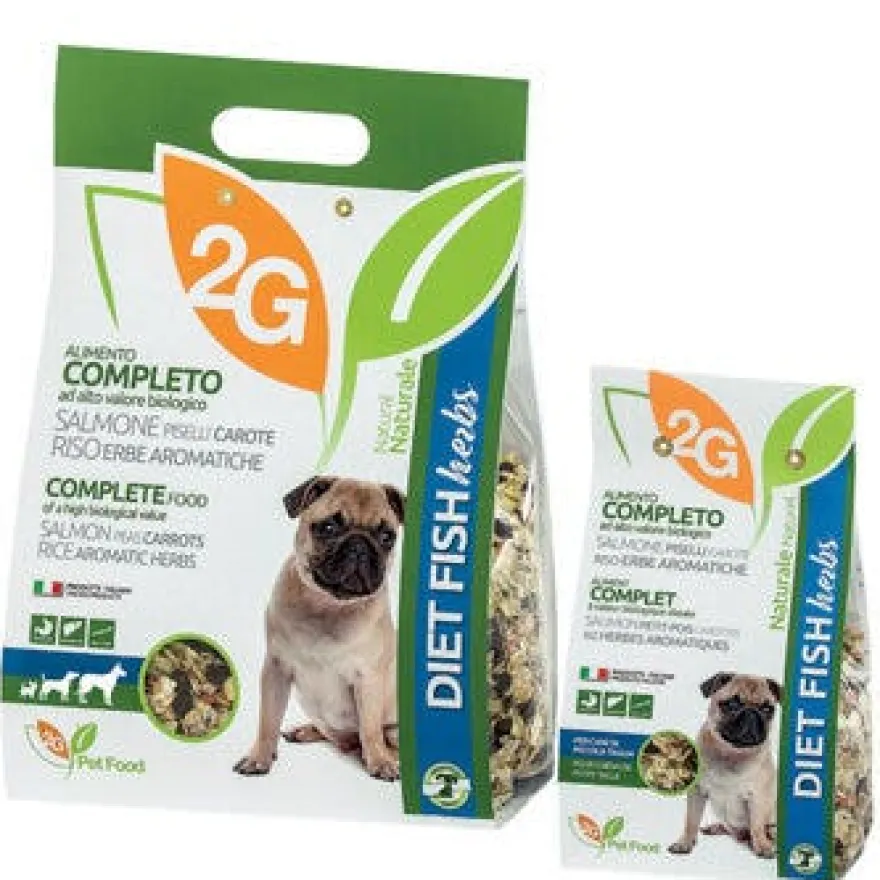 2G PET FOOD DIET FISH HERBS2KG