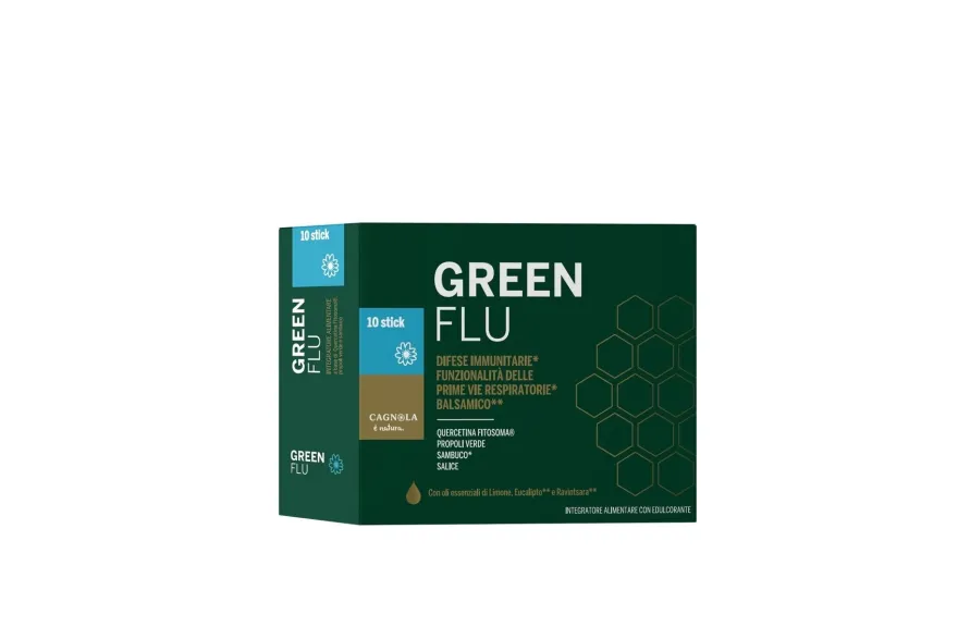 Green Flu 10 Bustine Da 4,5g