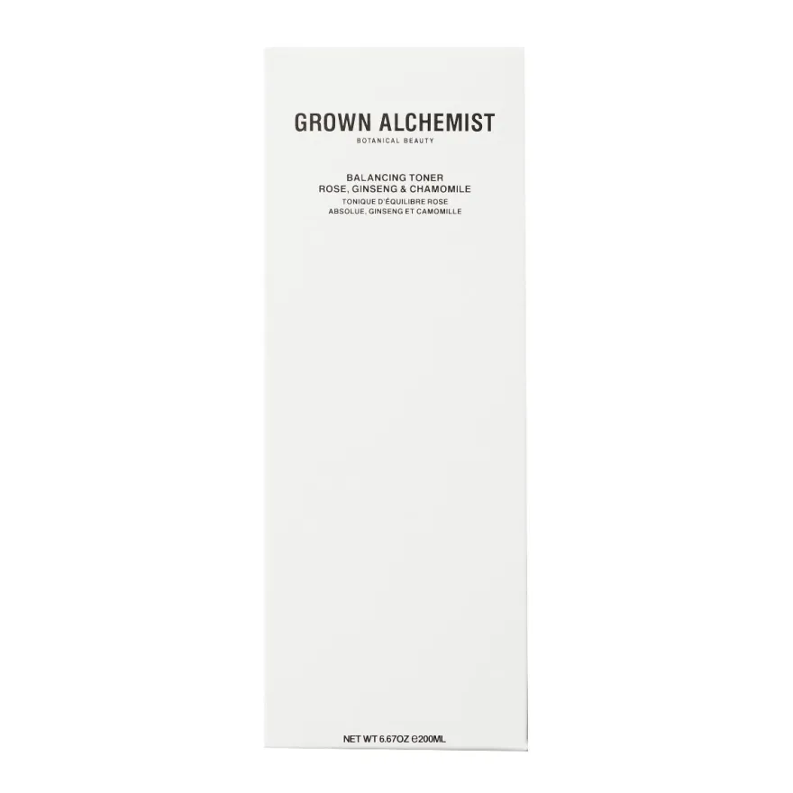 Grown Alchemist Balancing Toner Con Estratto Di Rosa E Ginseng Tonico Viso 200ml