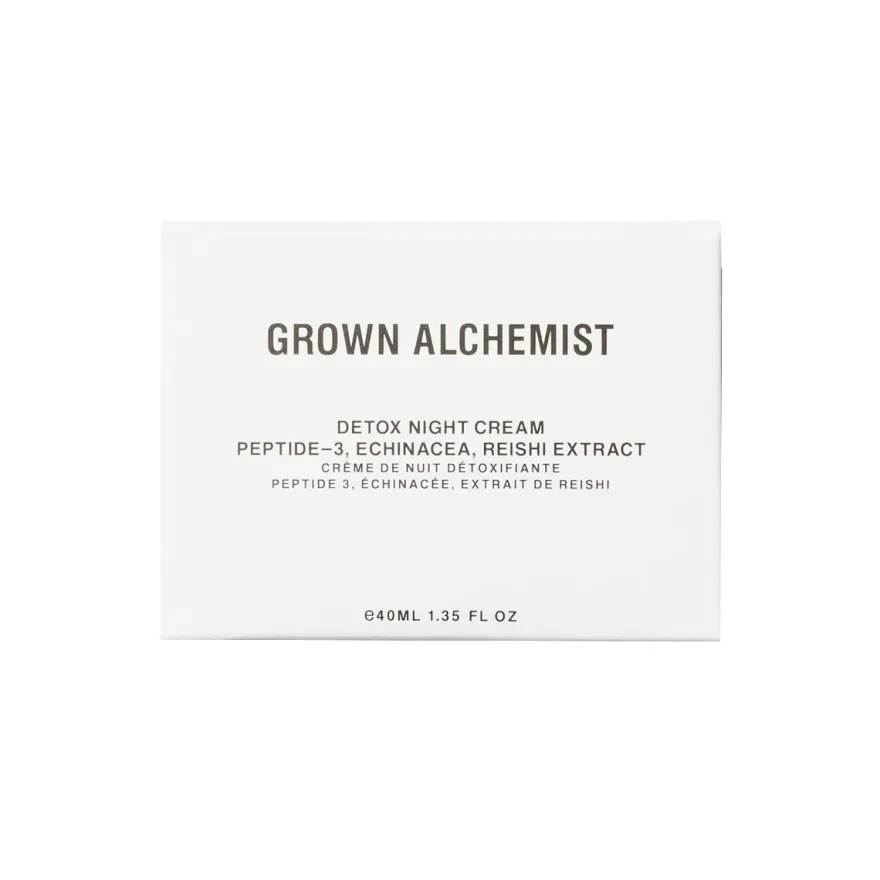 Grown Alchemist Detox Night Crema Viso Purificante 40ml