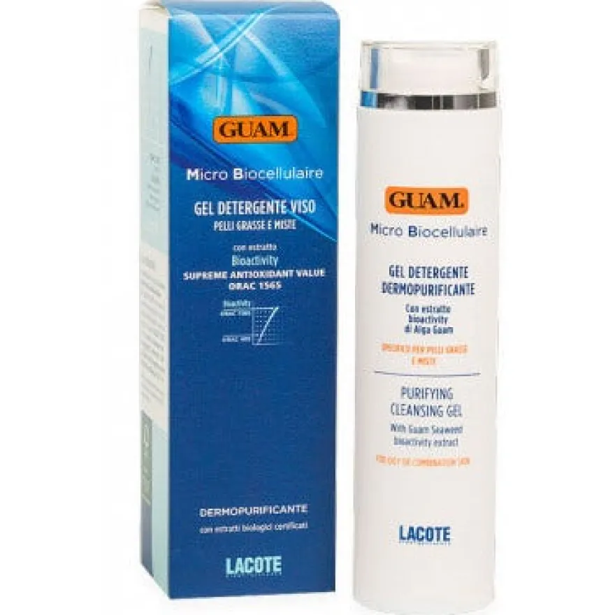 Guam Micro Biocellulaire Gel Detergente Pelli Grasse 50ml