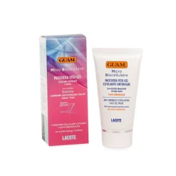 Guam Micro Biocellulaire Maschera Viso Gel Esfoliante Antirughe A Strappo 75ml