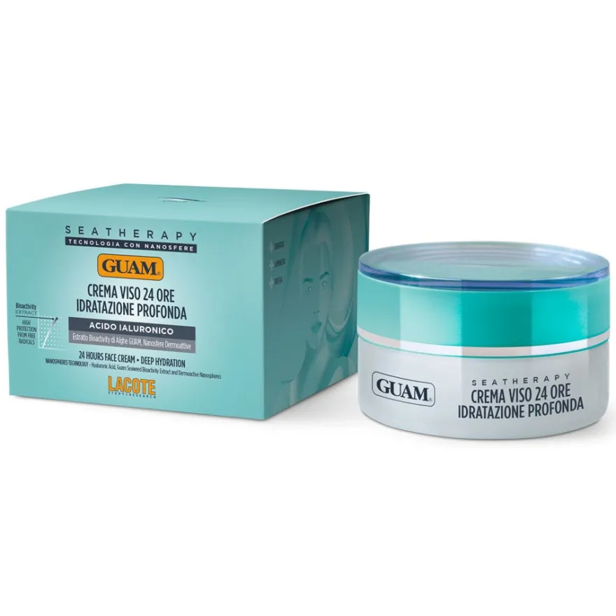 Guam Seatherapy Crema Viso 24 Ore 50ml