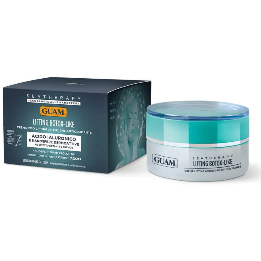 Guam Seatherapy Lifting Botox Like Crema Viso Antirughe Antiossidante 50ml