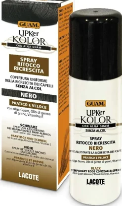 Guam Upker Kolor Spray Correttore Ricrescita Nero 75ml