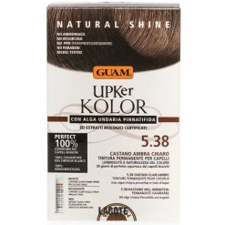 Guam Upker Kolor Tinta Capelli 5,38 Castano Ambra Chiaro