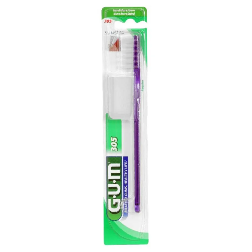 Gum Classic 305 Spazzolino Duro Regolare