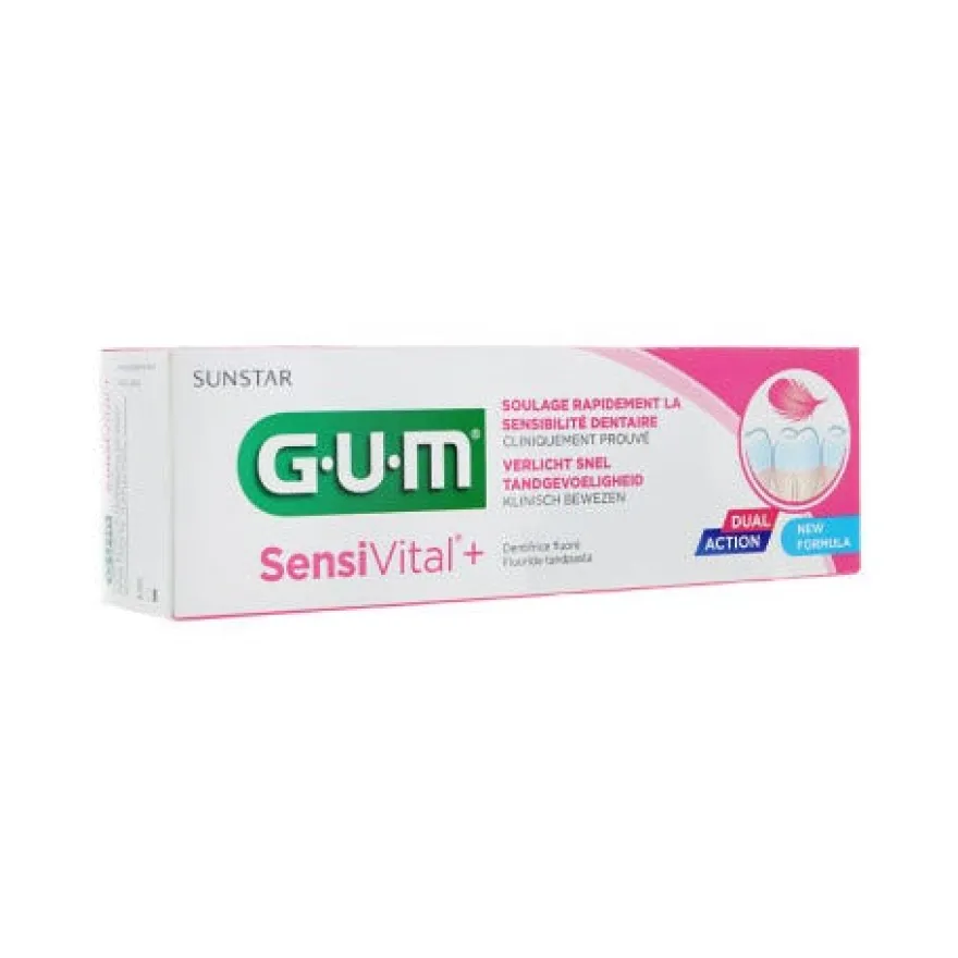 Gum Sensivital+ Dentifricio 75ml