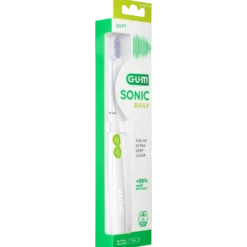 Gum Sonic Daily Spazzolino A Batteria Bianco 1 Pezzo