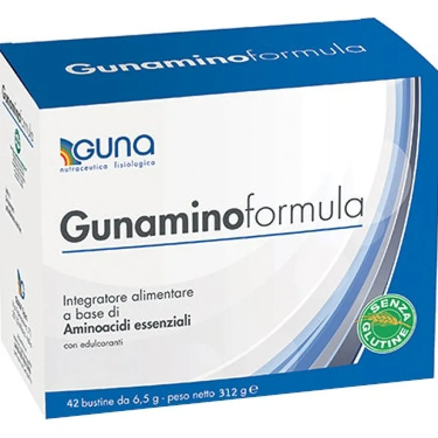Gunamino Formula 42 Buste - Integratore Aminoacidi Essenziali