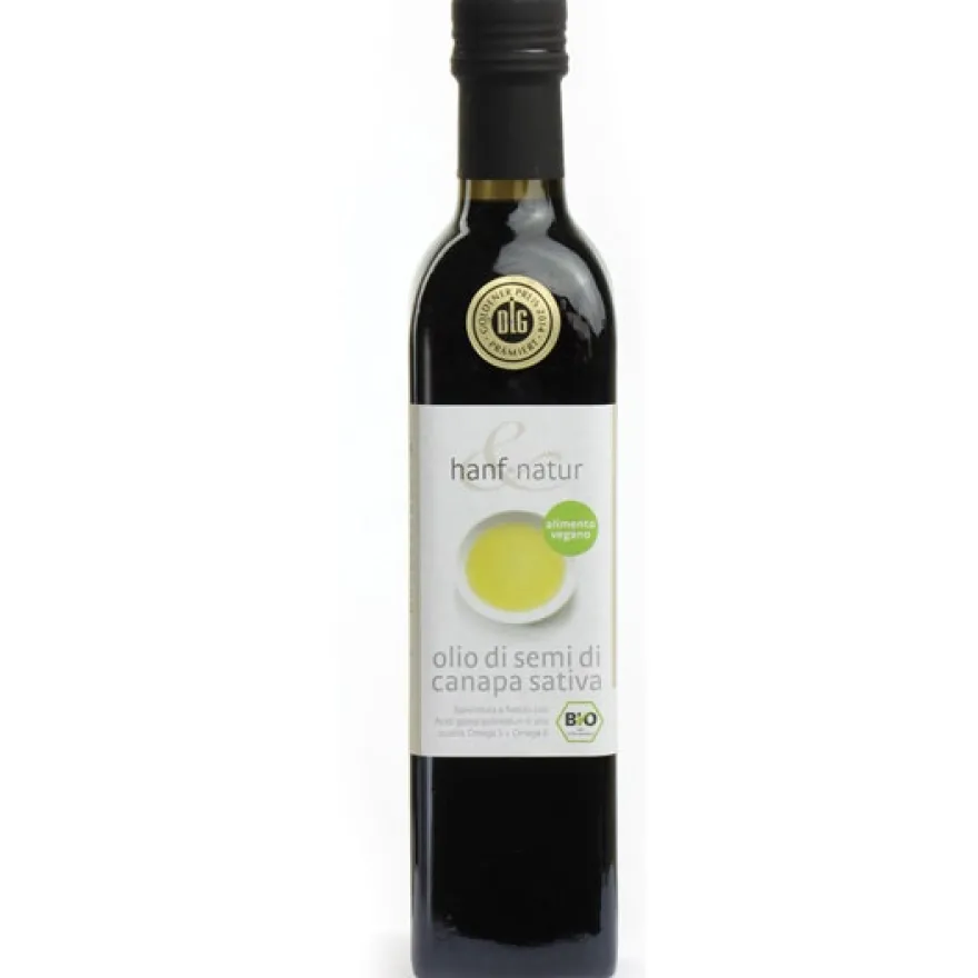 Hanf&Natur Canapa Olio Di Semi Bio 500ml