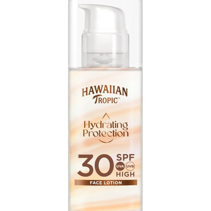 Hawaiian Tropic Silk Hydration Air Soft Face Lozione Solare Viso SPF30 50ml