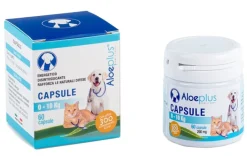 Hdr Aloeplus Capsule Cane Gatto 0-10Kg 60 Capsule