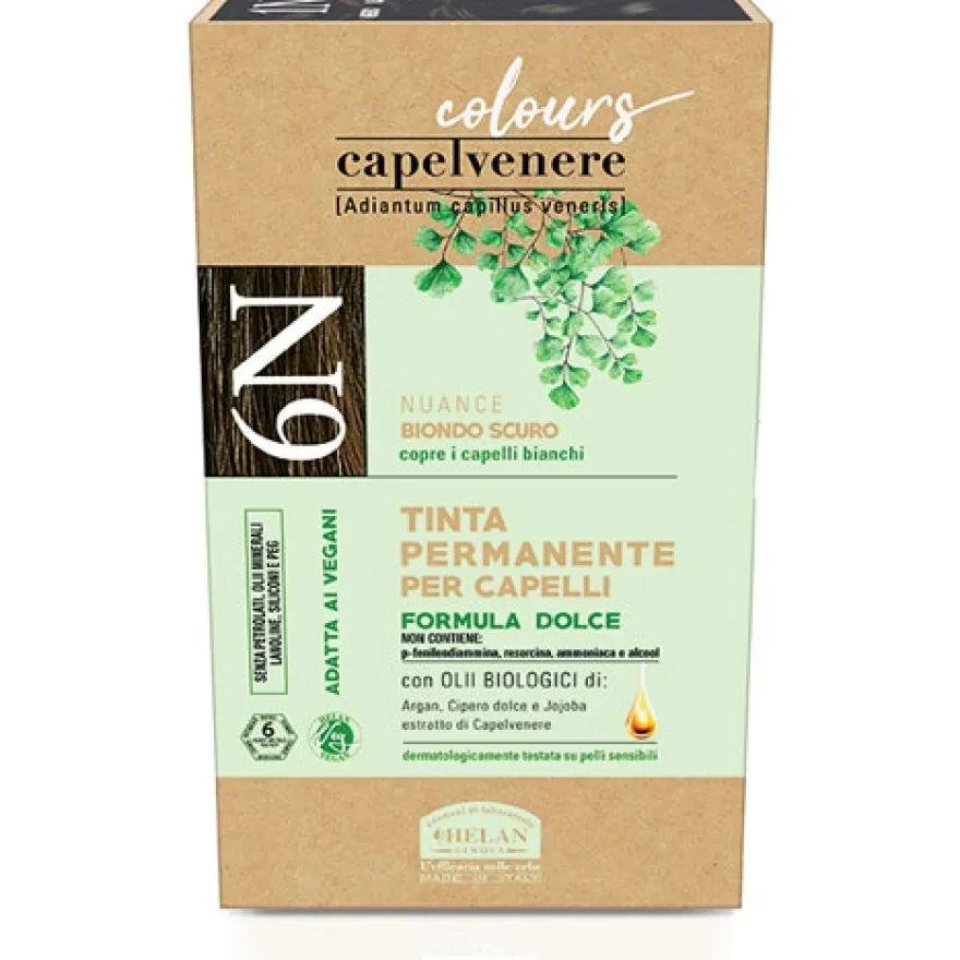 Helan Capelvenere Colours Tinta Capelli 6N Biondo Scuro