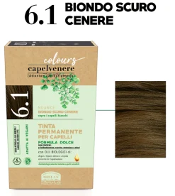 Helan Capelvenere Colours Tinta Capelli 6,1N Biondo Scuro Cenere