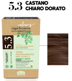 Helan Capelvenere Colours Tinta Capelli 5.3N Castano Chiaro Dorato