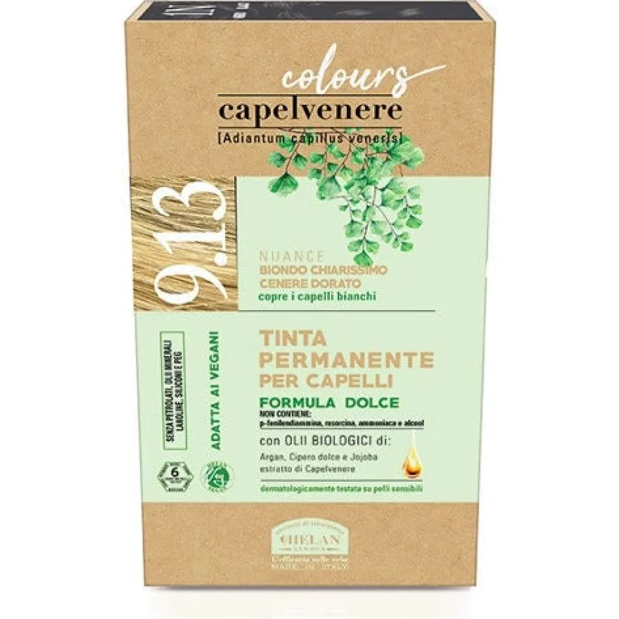 Helan Capelvenere Tinta Capelli 9,13 Biondo Chiarissimo Cenere Dorato