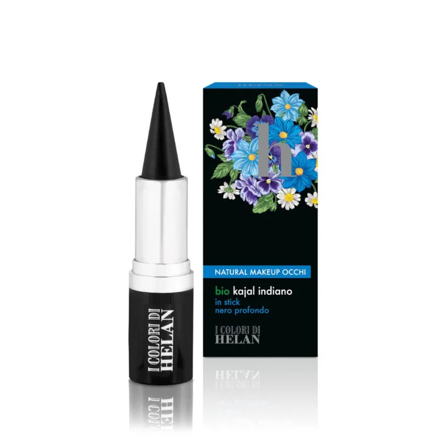 Helan I Colori Bio Kajal Indiano In Stick Nero Profondo 1 Pezzo