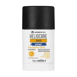 Heliocare 360° Sport Transparent Stick Protezione Solare SPF 50+ 25g