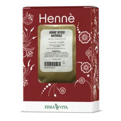 Henne Colorante Capelli Rosso Naturale 100g