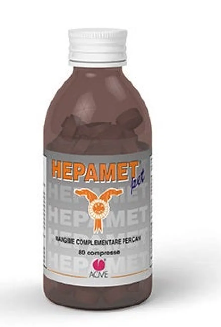 Hepamet Pet Mangime Complementare Cani Anziani 80 Compresse
