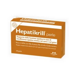 Hepatikrill Cane/Gatto 30 Perle - Supporto Epatico Naturale