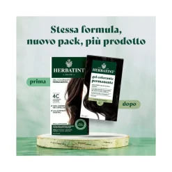 Herbatint Gel Colorante Permanente 4C Castano Cenere 170ml