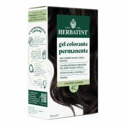 Herbatint Gel Colorante Permanente 4C Castano Cenere 170ml