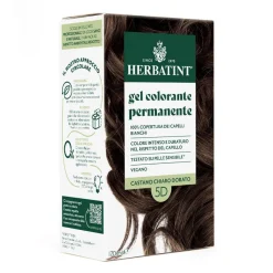 Herbatint Gel Colorante Permanente 5D Castano Chiaro Dorato 170ml