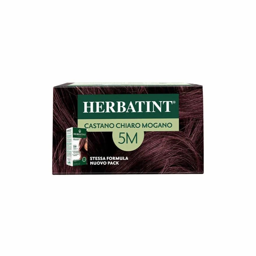 Herbatint Gel Colorante Permanente 5M Castano Chiaro Mogano 170ml