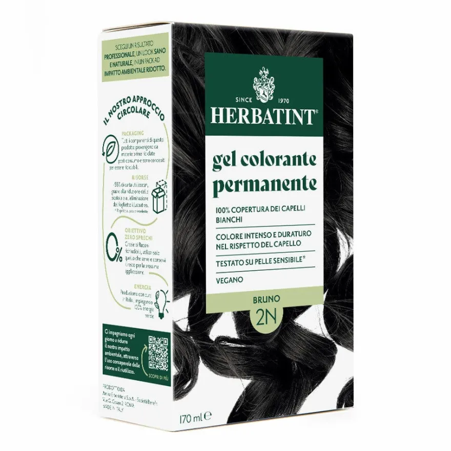 Herbatint Gel Colorante Permanente 2N Bruno 170ml
