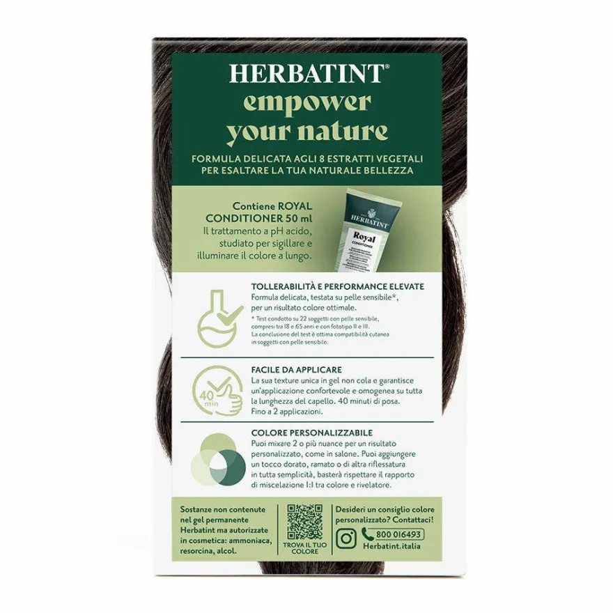 Herbatint Gel Colorante Permanente 3N Castano Scuro 170ml