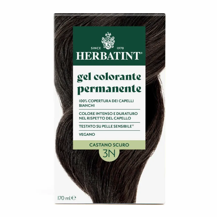 Herbatint Gel Colorante Permanente 3N Castano Scuro 170ml