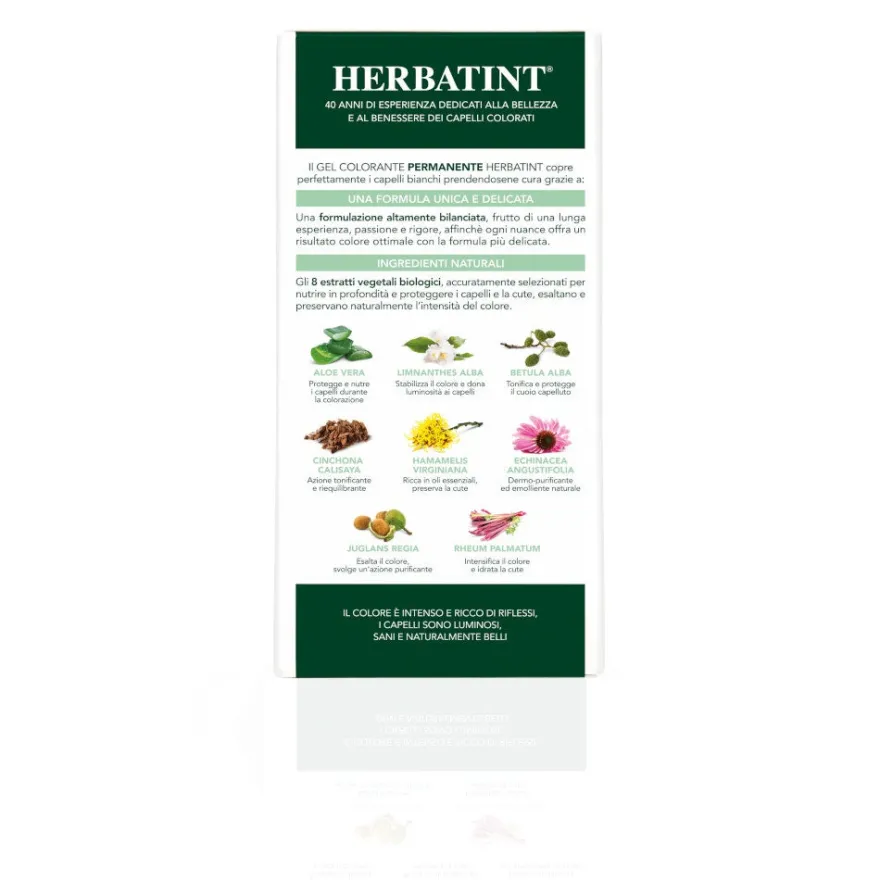 Herbatint Tinta Capelli Gel Permanente 5N Castano Chiaro 300ml 3 Dosi