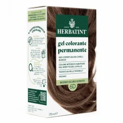 Herbatint Tintura Per Capelli Gel Permanente 6D Biondo Scuro Dorato 170ml