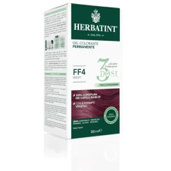 Herbatint Tintura Per Capelli Gel Permanente FF4 Violet 3 Dosi 300ml