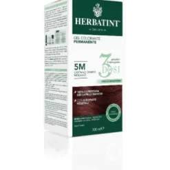 Herbatint Tintura Per Capelli Gel Permanente 5M Castano Chiaro Mogano 3 Dosi 300ml