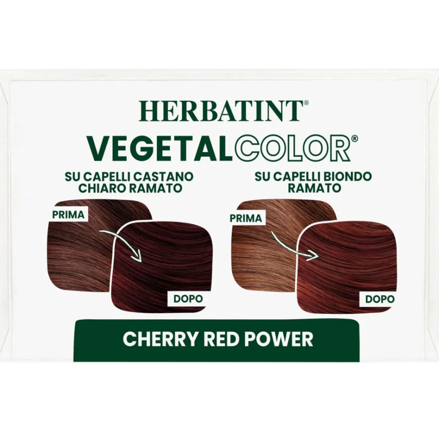 Herbatint Vegetal Color Cherry Red Power Ciliegia 100g