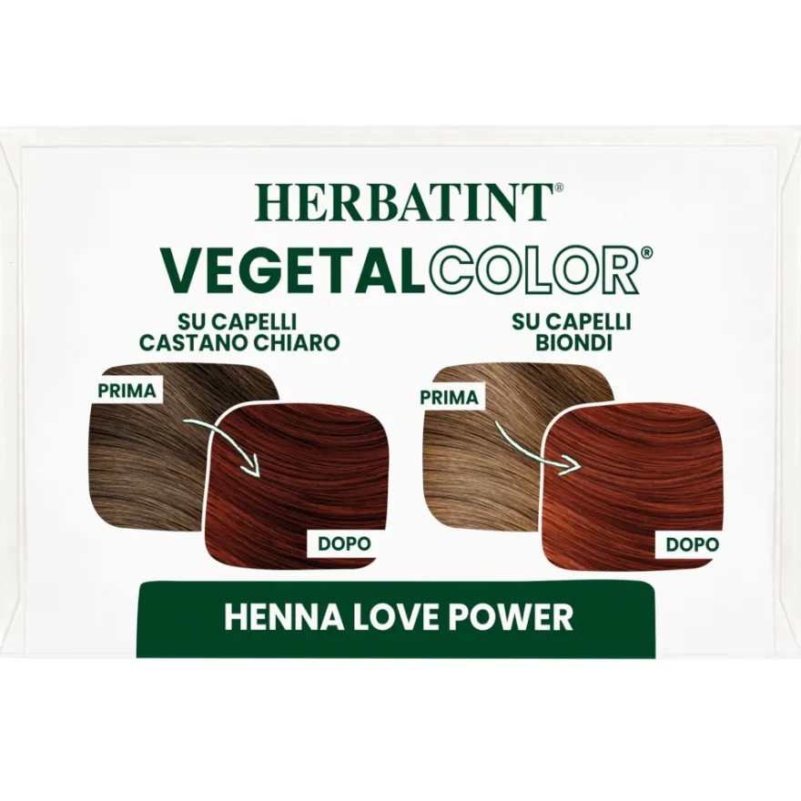 Herbatint Vegetal Color Henna Love Power Hennè Puro 100g